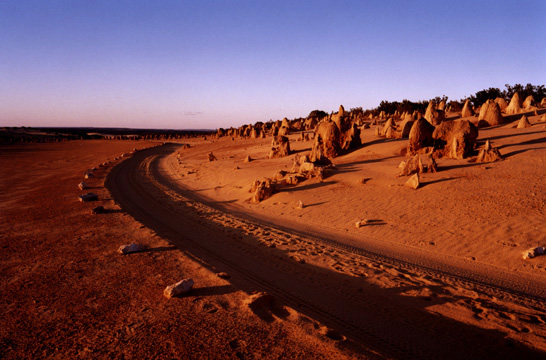 Road through the Pinnacles
