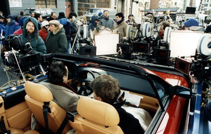Scent of a Woman car scene shot