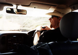 Thumbnail image of Dave at the wheel links to catalog thumbnails